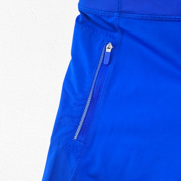 Lululemon Inspire Tight II 25” Cerulean Blue Mesh Reflective Run Leggings Size 6 - Picture 4 of 8